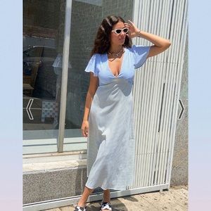 Lisa Says Gah Grace Dress Gingham XS *** Hemmed ***